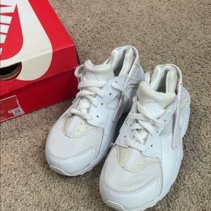Nike Kids All-White Sneakers